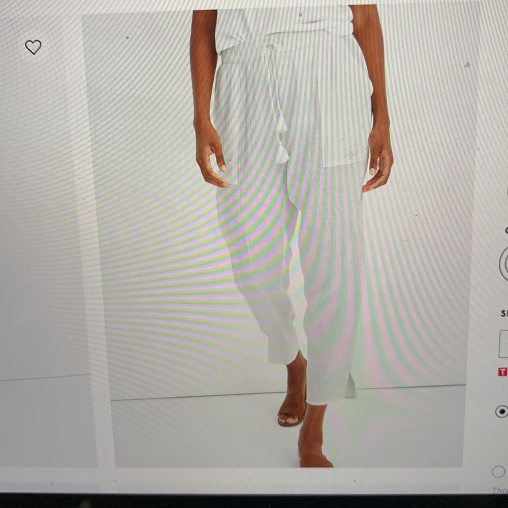 Madewell Beach Cover-up track trousers